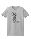 Orion Illustration Womens T-Shirt-Womens T-Shirt-TooLoud-AshGray-X-Small-Davson Sales