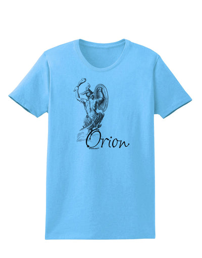 Orion Illustration Womens T-Shirt-Womens T-Shirt-TooLoud-Aquatic-Blue-X-Small-Davson Sales
