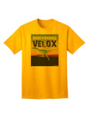 Ornithomimus Velox Adult T-Shirt with Customizable Name - A Must-Have for Bird Enthusiasts-Mens T-shirts-TooLoud-Gold-Small-Davson Sales