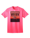 Ornithomimus Velox Adult T-Shirt with Customizable Name - A Must-Have for Bird Enthusiasts-Mens T-shirts-TooLoud-Neon-Pink-Small-Davson Sales