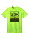 Ornithomimus Velox Adult T-Shirt with Customizable Name - A Must-Have for Bird Enthusiasts-Mens T-shirts-TooLoud-Neon-Green-Small-Davson Sales