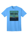 Ornithomimus Velox Adult T-Shirt with Customizable Name - A Must-Have for Bird Enthusiasts-Mens T-shirts-TooLoud-Aquatic-Blue-Small-Davson Sales