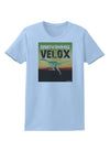 Ornithomimus Velox - With Name Womens T-Shirt by TooLoud-Womens T-Shirt-TooLoud-Light-Blue-X-Small-Davson Sales