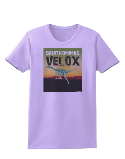 Ornithomimus Velox - With Name Womens T-Shirt by TooLoud-Womens T-Shirt-TooLoud-Lavender-X-Small-Davson Sales