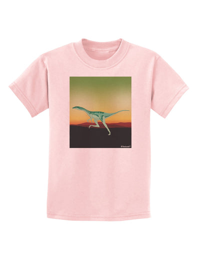 Ornithomimus Velox - Without Name Childrens T-Shirt by TooLoud-Childrens T-Shirt-TooLoud-PalePink-X-Small-Davson Sales