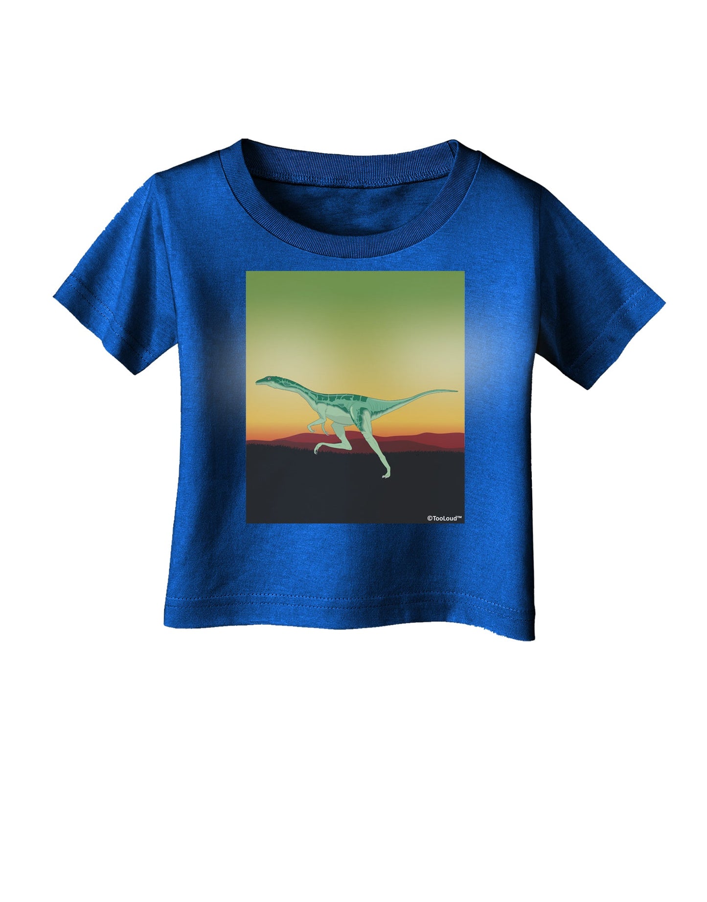 Ornithomimus Velox - Without Name Infant T-Shirt Dark by TooLoud-Infant T-Shirt-TooLoud-Royal-Blue-06-Months-Davson Sales