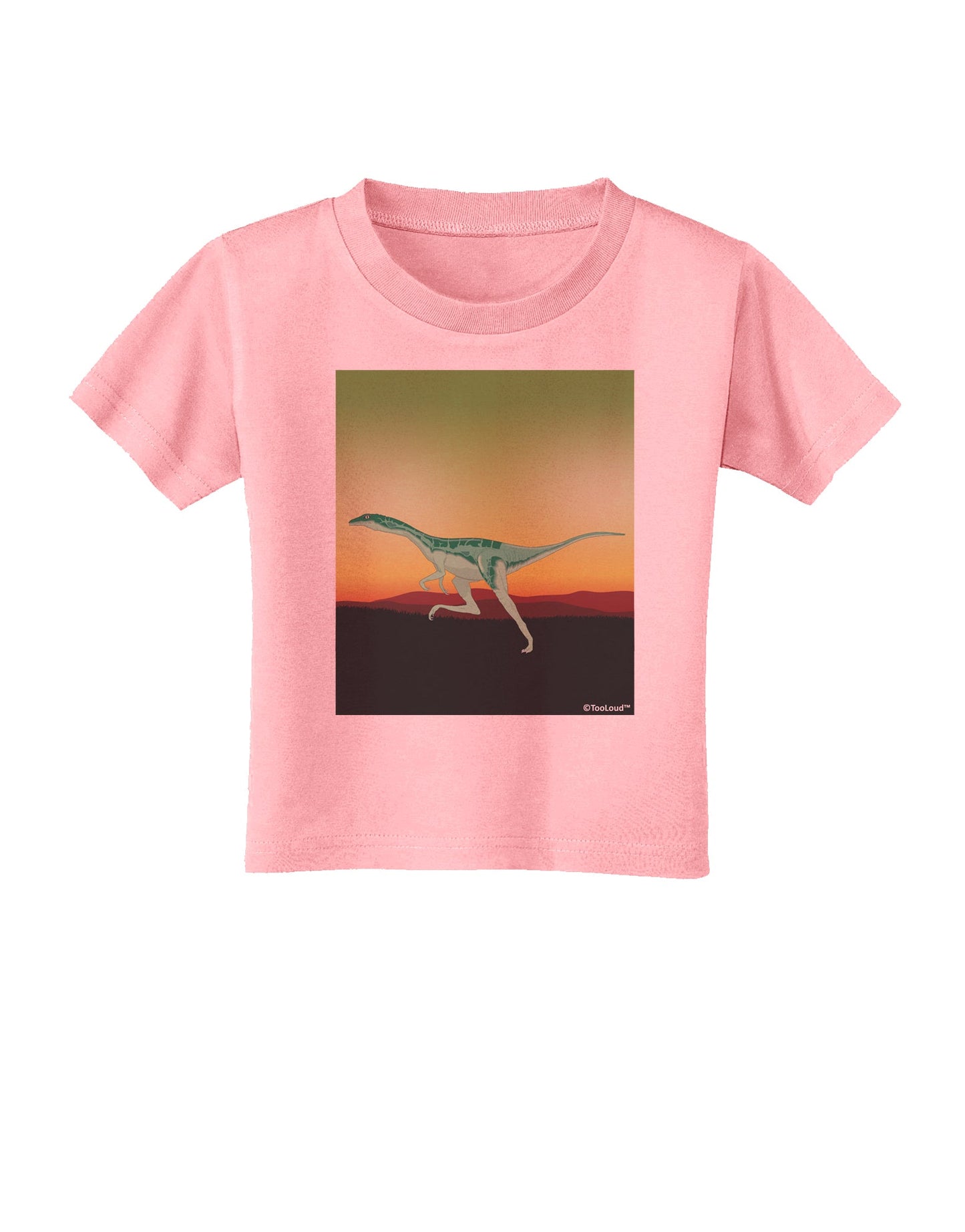 Ornithomimus Velox - Without Name Toddler T-Shirt by TooLoud-Toddler T-Shirt-TooLoud-Candy-Pink-2T-Davson Sales