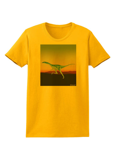 Ornithomimus Velox - Without Name Womens T-Shirt by TooLoud-Womens T-Shirt-TooLoud-Gold-X-Small-Davson Sales