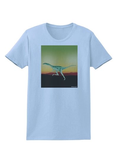 Ornithomimus Velox - Without Name Womens T-Shirt by TooLoud-Womens T-Shirt-TooLoud-Light-Blue-X-Small-Davson Sales