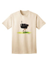 Ostrich Watercolor Adult T-Shirt-Mens T-Shirt-TooLoud-Natural-Small-Davson Sales