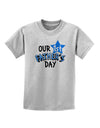 Our 1st Father's Day Childrens T-Shirt-Childrens T-Shirt-TooLoud-AshGray-X-Small-Davson Sales