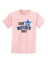 Our 1st Father's Day Childrens T-Shirt-Childrens T-Shirt-TooLoud-PalePink-X-Small-Davson Sales