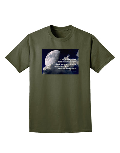 Our Darkest Moments Adult Dark T-Shirt-Mens T-Shirt-TooLoud-Military-Green-Small-Davson Sales