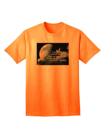 Our Darkest Moments Adult T-Shirt-unisex t-shirt-TooLoud-Neon-Orange-Small-Davson Sales