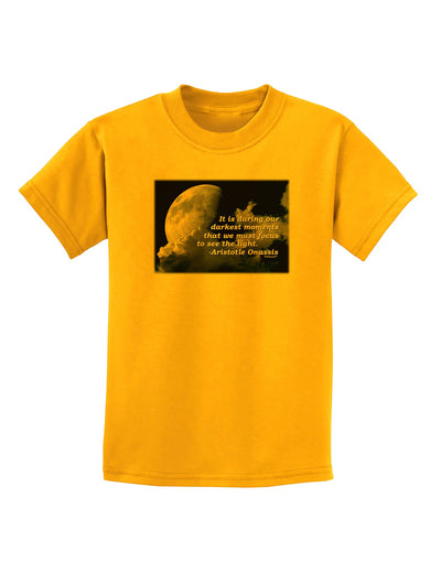 Our Darkest Moments Childrens T-Shirt-Childrens T-Shirt-TooLoud-Gold-X-Small-Davson Sales