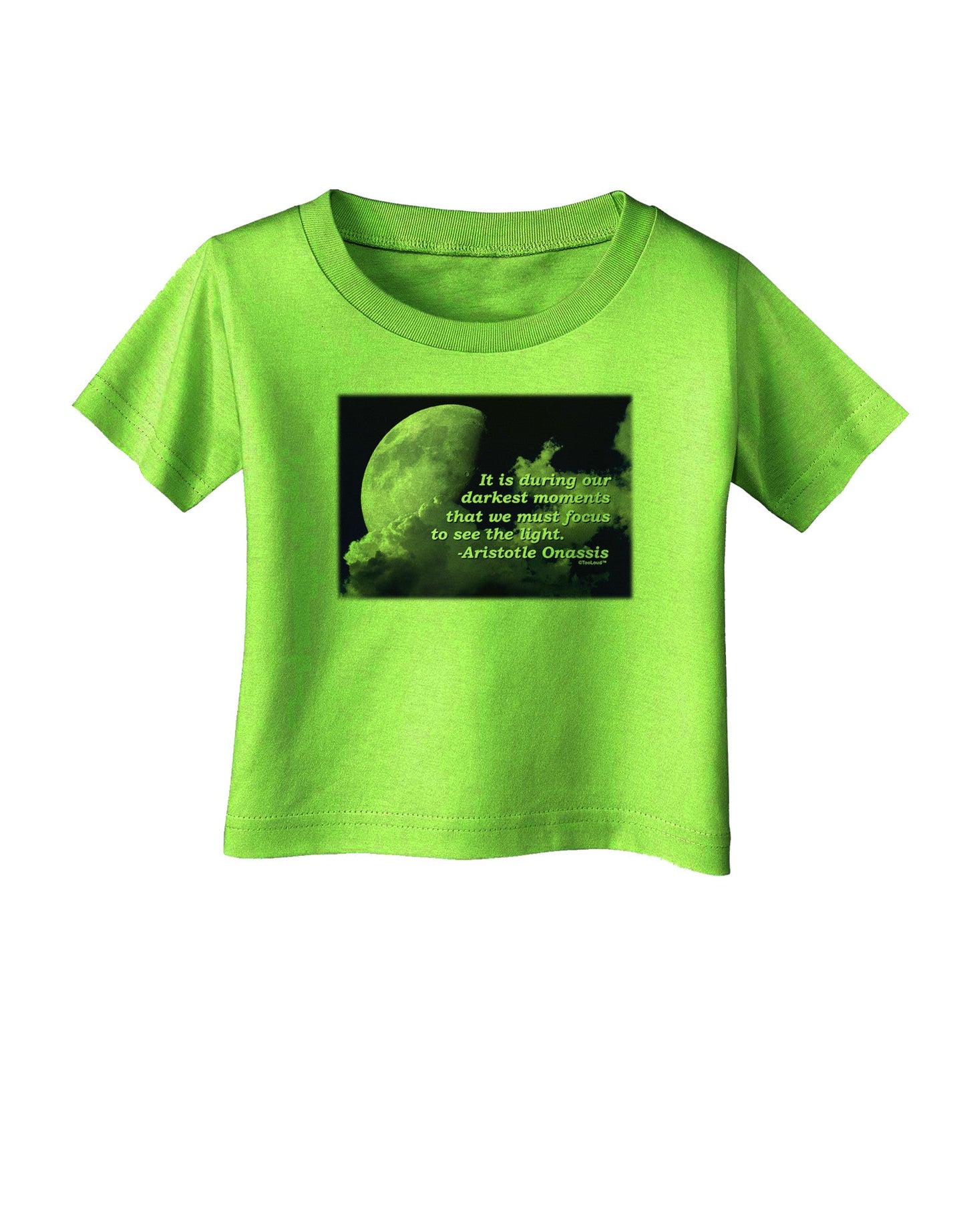 Our Darkest Moments Infant T-Shirt-Infant T-Shirt-TooLoud-Lime-Green-06-Months-Davson Sales
