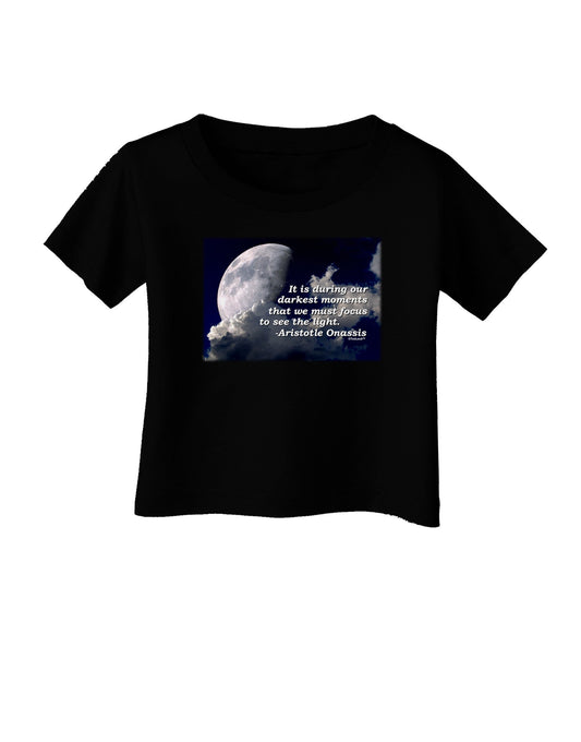 Our Darkest Moments Infant T-Shirt Dark-Infant T-Shirt-TooLoud-Black-06-Months-Davson Sales