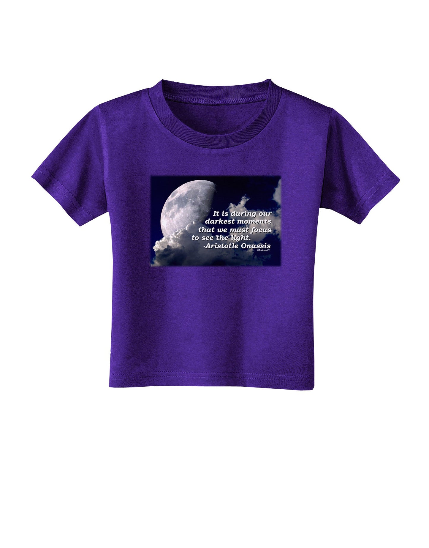 Our Darkest Moments Toddler T-Shirt Dark-Toddler T-Shirt-TooLoud-Purple-2T-Davson Sales