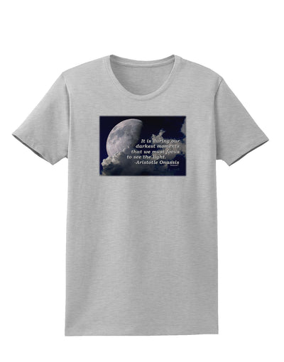 Our Darkest Moments Womens T-Shirt-Womens T-Shirt-TooLoud-AshGray-X-Small-Davson Sales