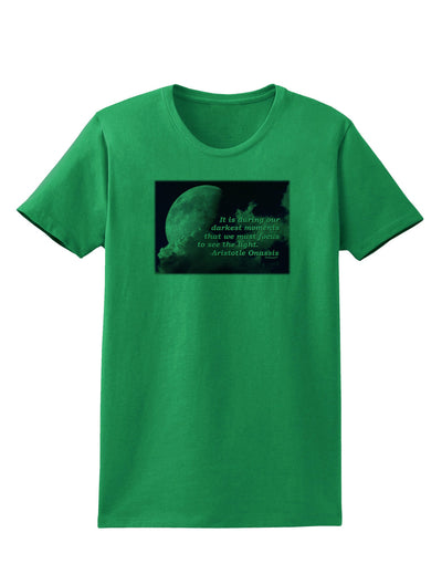 Our Darkest Moments Womens T-Shirt-Womens T-Shirt-TooLoud-Kelly-Green-X-Small-Davson Sales