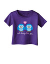 Owl Always Love You - Blue Owls Infant T-Shirt Dark by TooLoud-Infant T-Shirt-TooLoud-Purple-06-Months-Davson Sales