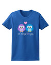 Owl Always Love You Womens Dark T-Shirt by TooLoud-Womens T-Shirt-TooLoud-Royal-Blue-X-Small-Davson Sales