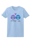 Owl Always Love You Womens T-Shirt by TooLoud-Womens T-Shirt-TooLoud-Light-Blue-X-Small-Davson Sales