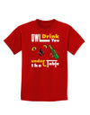 Owl Drink You Under the Table Childrens Dark T-Shirt-Childrens T-Shirt-TooLoud-Red-X-Small-Davson Sales