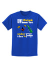 Owl Drink You Under the Table Childrens Dark T-Shirt-Childrens T-Shirt-TooLoud-Royal-Blue-X-Small-Davson Sales