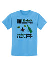 Owl Drink You Under the Table Childrens T-Shirt-Childrens T-Shirt-TooLoud-Aquatic-Blue-X-Small-Davson Sales