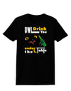 Owl Drink You Under the Table Womens Dark T-Shirt-TooLoud-Black-X-Small-Davson Sales