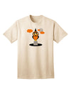 Owl Orange Adult T-Shirt-Mens T-Shirt-TooLoud-Natural-Small-Davson Sales