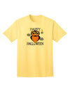 Owl Orange Text Adult T-Shirt-Mens T-Shirt-TooLoud-Yellow-Small-Davson Sales