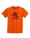 Owl Orange Text Childrens T-Shirt-Childrens T-Shirt-TooLoud-Orange-X-Small-Davson Sales