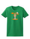 Owl Orange Womens Dark T-Shirt-TooLoud-Kelly-Green-X-Small-Davson Sales