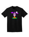 Owl Purple Adult Dark T-Shirt-Mens T-Shirt-TooLoud-Black-Small-Davson Sales