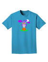 Owl Purple Adult Dark T-Shirt-Mens T-Shirt-TooLoud-Turquoise-Small-Davson Sales