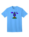 Owl Purple Adult T-Shirt-Mens T-Shirt-TooLoud-Aquatic-Blue-Small-Davson Sales