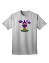 Owl Purple Adult T-Shirt-Mens T-Shirt-TooLoud-AshGray-Small-Davson Sales