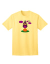 Owl Purple Adult T-Shirt-Mens T-Shirt-TooLoud-Yellow-Small-Davson Sales