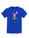 Owl Purple Childrens Dark T-Shirt-Childrens T-Shirt-TooLoud-Royal-Blue-X-Small-Davson Sales