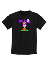 Owl Purple Childrens Dark T-Shirt-Childrens T-Shirt-TooLoud-Black-X-Small-Davson Sales