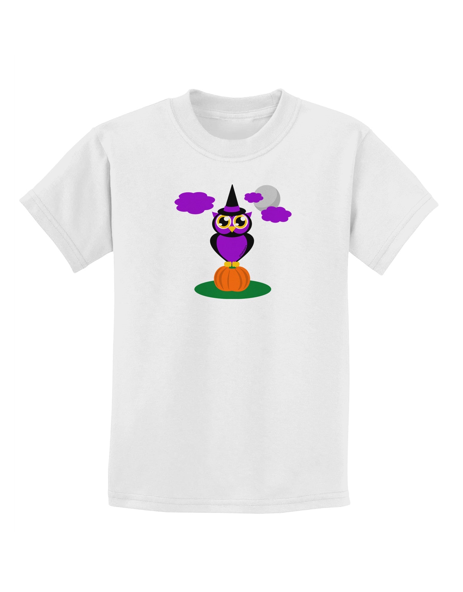 Owl Purple Childrens T-Shirt-Childrens T-Shirt-TooLoud-White-X-Small-Davson Sales