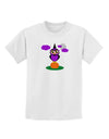 Owl Purple Childrens T-Shirt-Childrens T-Shirt-TooLoud-White-X-Small-Davson Sales