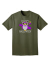 Owl Purple Text Adult Dark T-Shirt-Mens T-Shirt-TooLoud-Military-Green-Small-Davson Sales