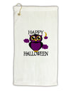 Owl Purple Text Micro Terry Gromet Golf Towel 16 x 25 inch-Golf Towel-TooLoud-White-Davson Sales