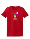 Owl Purple Womens Dark T-Shirt-TooLoud-Red-X-Small-Davson Sales