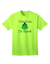 Owl Too Cute Blue Adult T-Shirt-Mens T-Shirt-TooLoud-Neon-Green-Small-Davson Sales