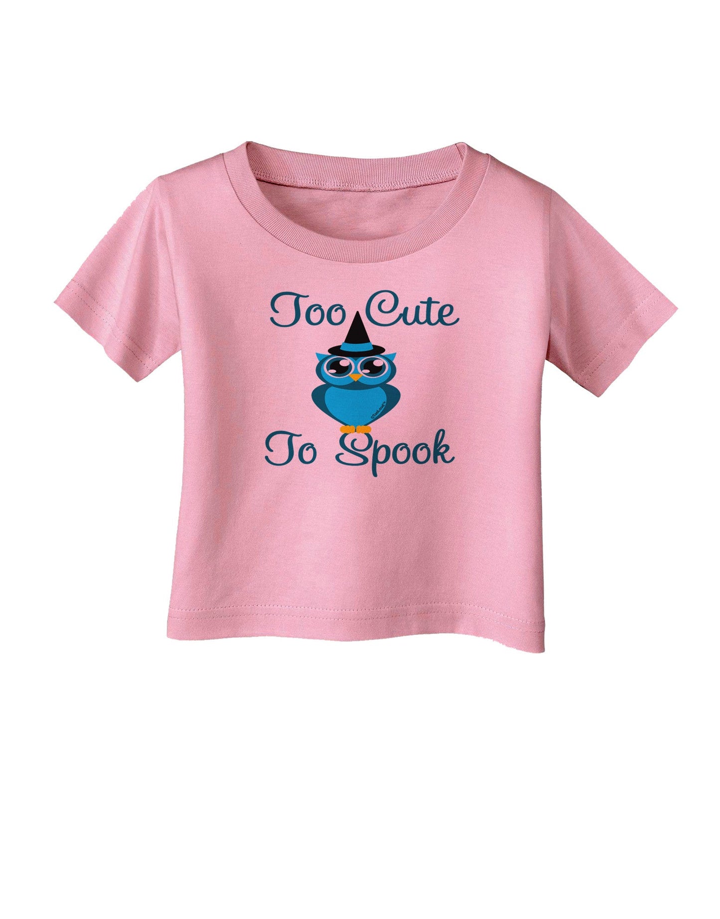 Owl Too Cute Blue Infant T-Shirt-Infant T-Shirt-TooLoud-Candy-Pink-06-Months-Davson Sales
