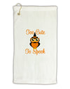 Owl Too Cute Orange Micro Terry Gromet Golf Towel 16 x 25 inch-Golf Towel-TooLoud-White-Davson Sales